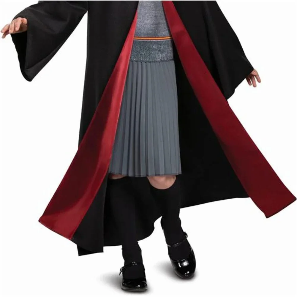 Halloween Harry Potter Costume School Dress Deluxe Hermione Costume for Girls‎